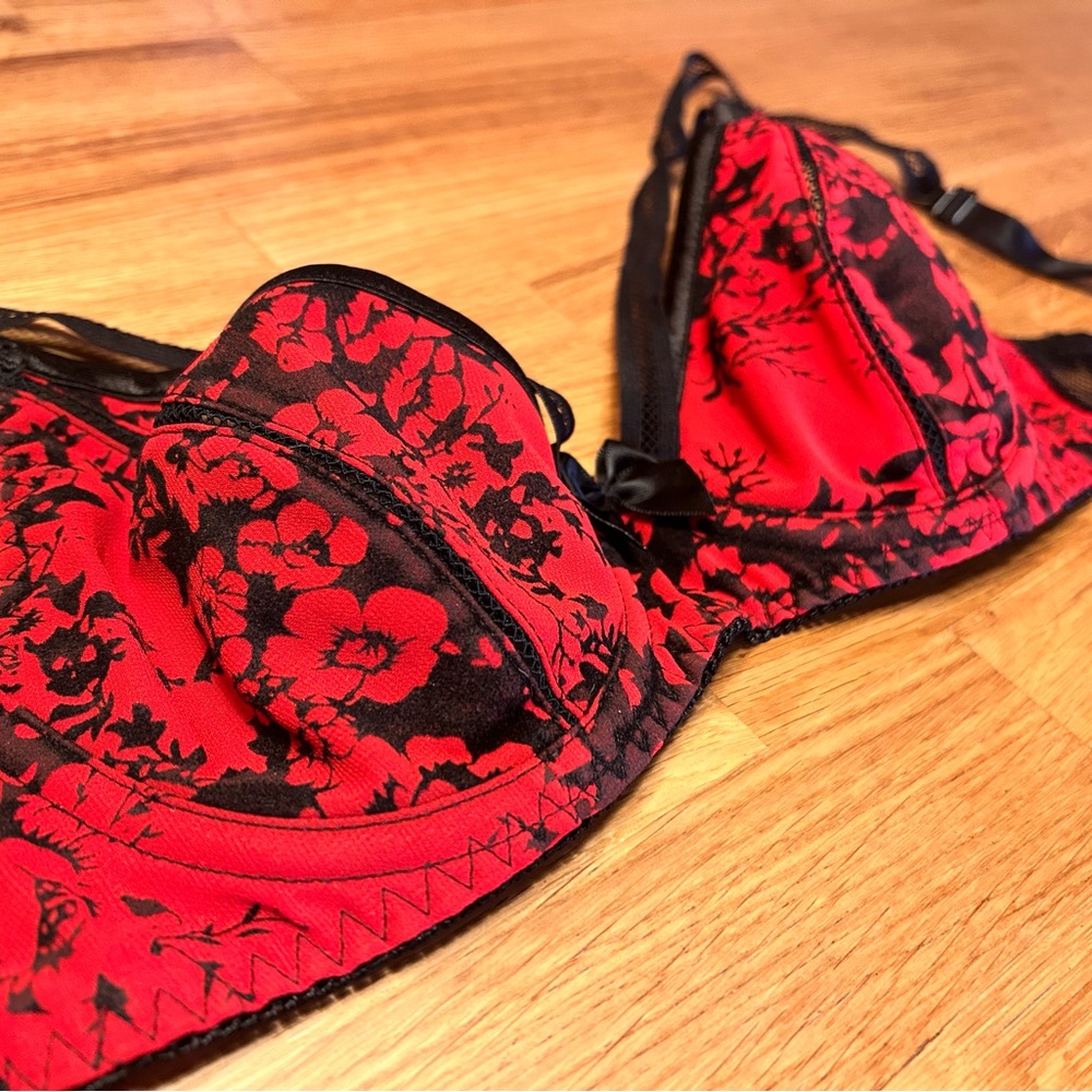 Fun printed bra